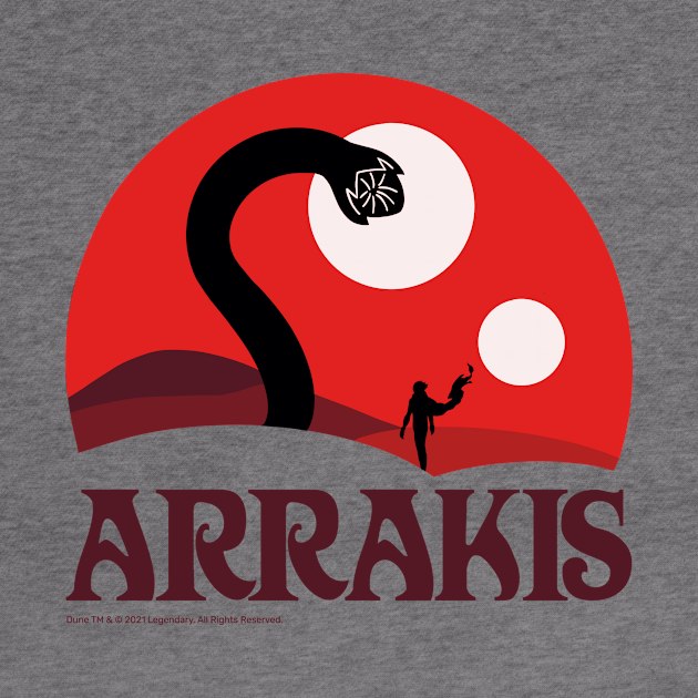 Fear Is The Mind Killer, Red Arrakis by Dream Artworks